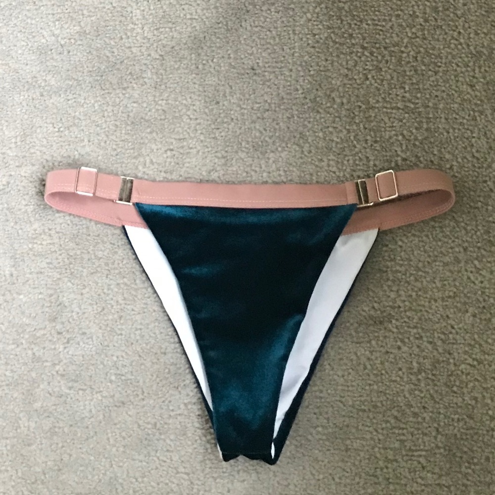 Velvet blue swim bottoms